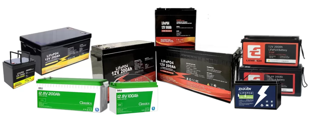 Akumulator LiFePO4 Wszystkie 12V -24V 100Ah - 300Ah